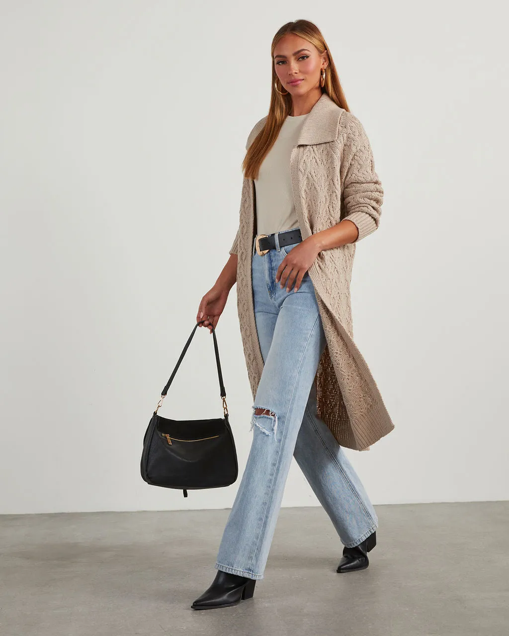 Fraser Long Duster Cardigan sold by Vici product image thumbnail 2