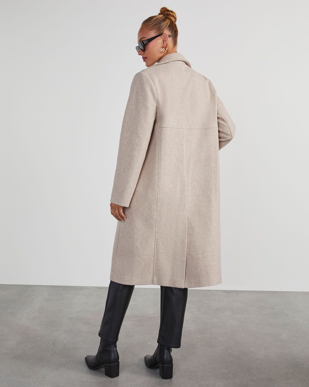 Autumn Necessities Pocketed Coat - Oatmeal sold by Vici product image thumbnail 4