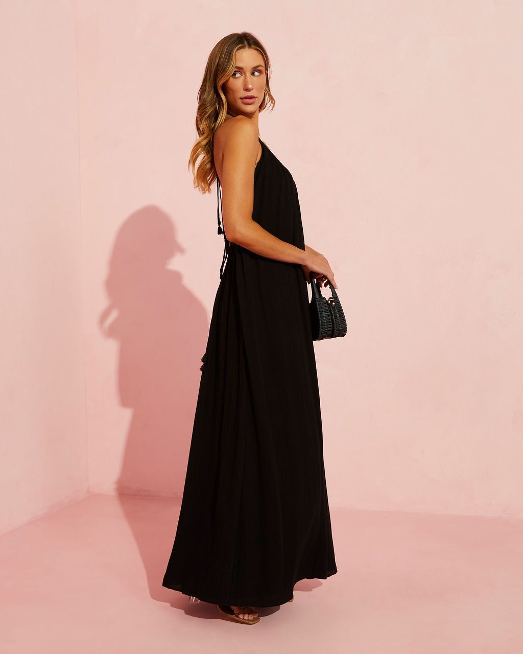 Nalani Halter Maxi Dress sold by Vici product image thumbnail 4