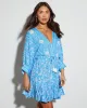 Athena Floral Tassel Tie Mini Dress sold by Vici