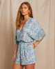 Ziva Pocketed Kimono Romper sold by Vici