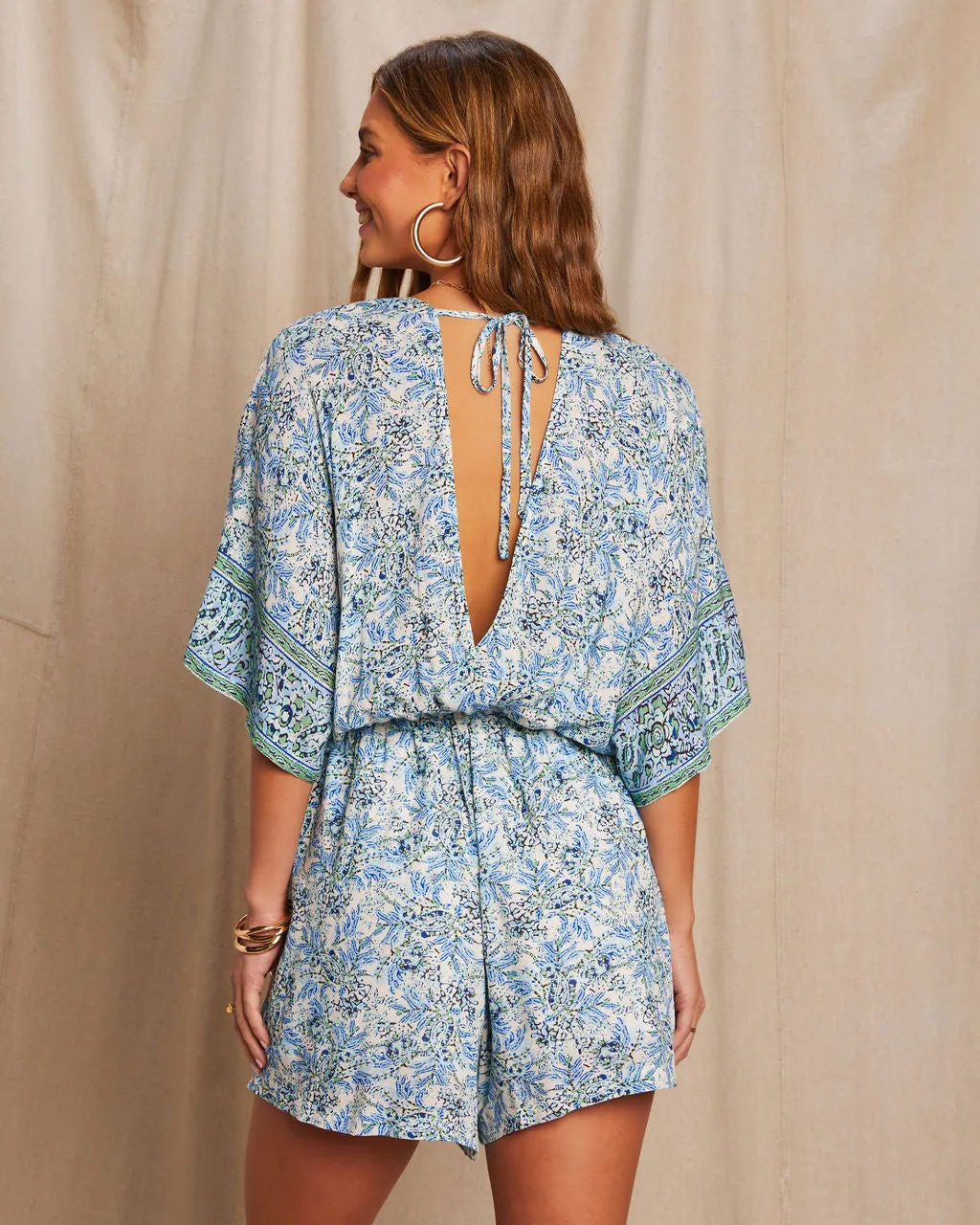 Ziva Pocketed Kimono Romper sold by Vici product image thumbnail 4