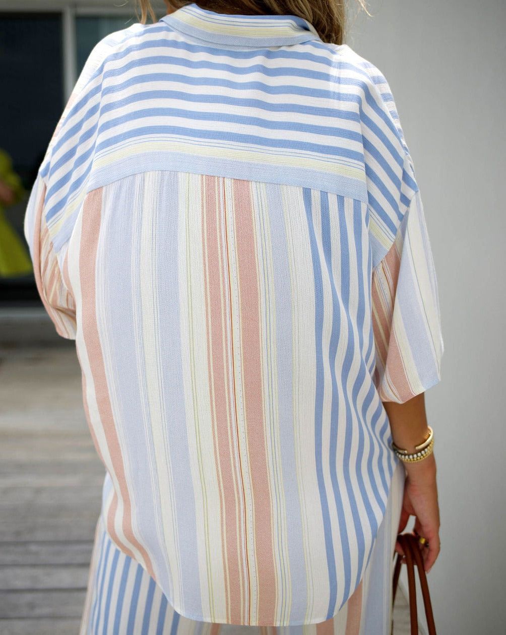 Santa Monica Relaxed Button Down Top - FINAL SALE sold by Vici product image thumbnail 2