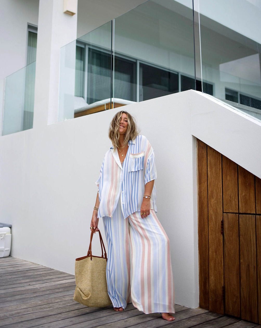 Santa Monica Relaxed Button Down Top - FINAL SALE sold by Vici product image thumbnail 7