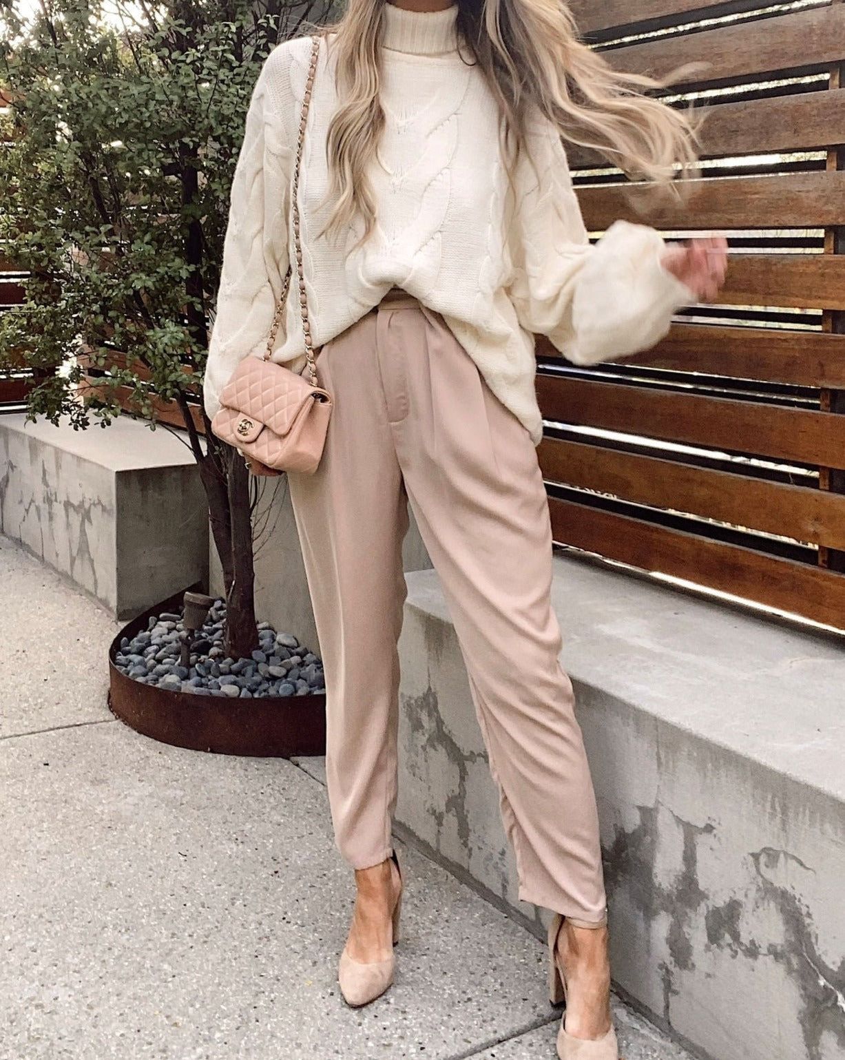 Lacey Pocketed High Rise Trousers sold by Vici product image thumbnail 2