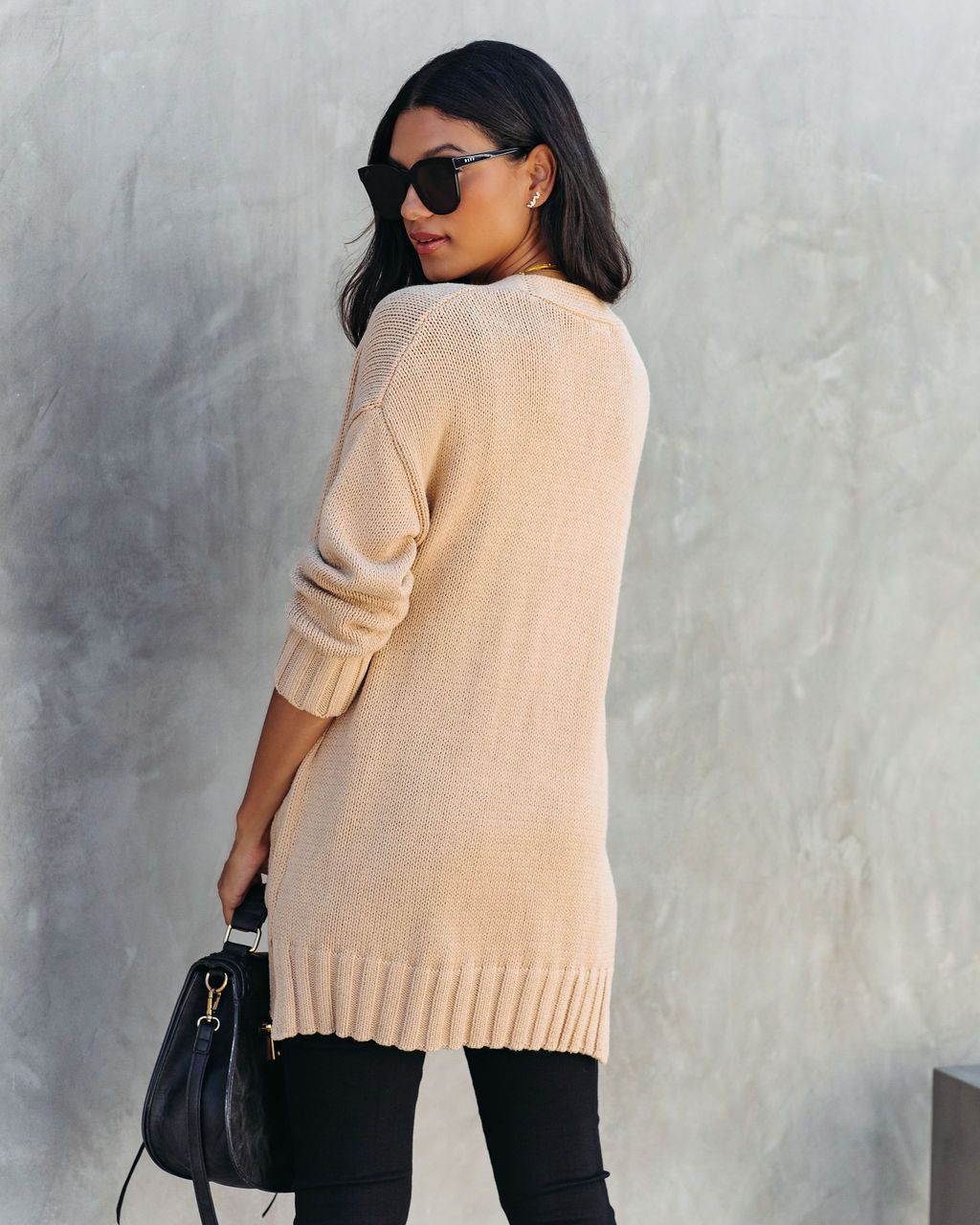Kristen Knit Pocketed Cardigan sold by Vici product image thumbnail 2