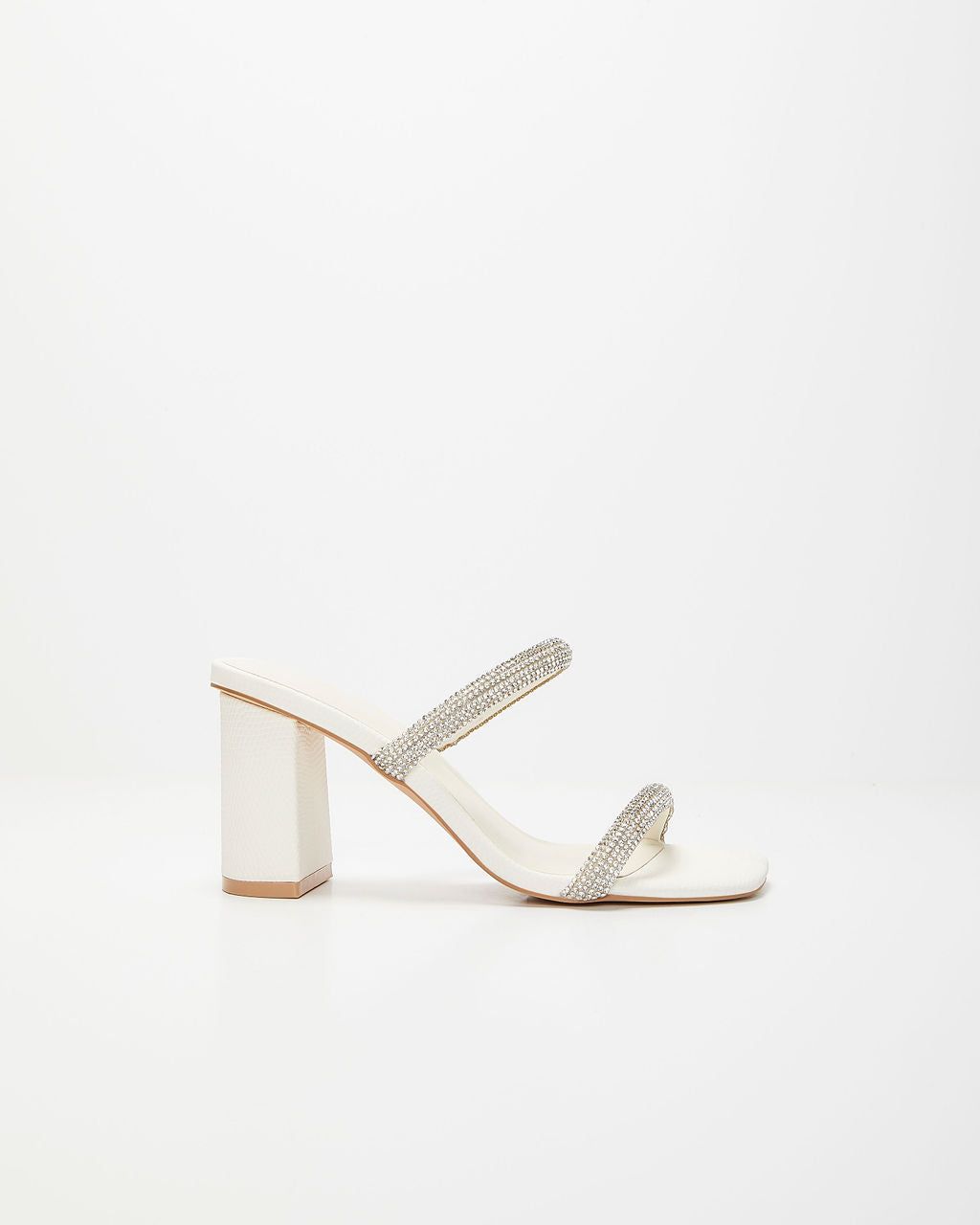 Elle Crystal Embellished Strappy Heels sold by Vici product image thumbnail 3