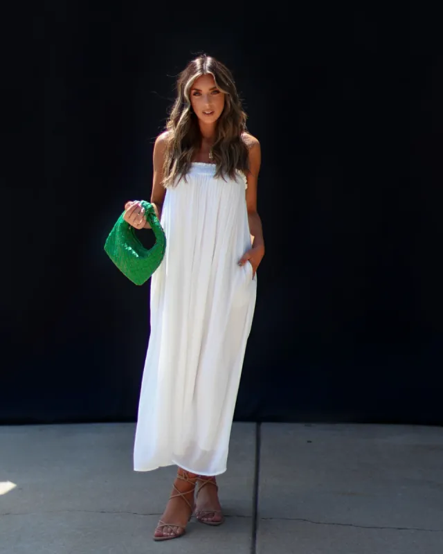 Gracia Everyday Sleeveless Pocketed Midi Dress sold by Vici