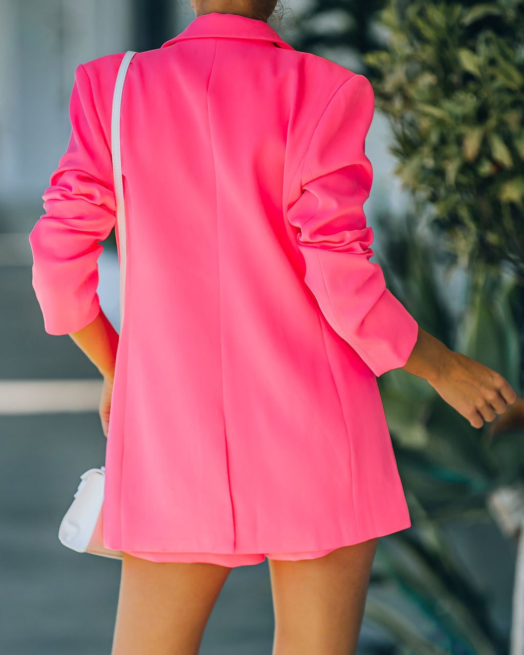 Standards Pocketed Blazer - Neon Pink sold by Vici product image thumbnail 2