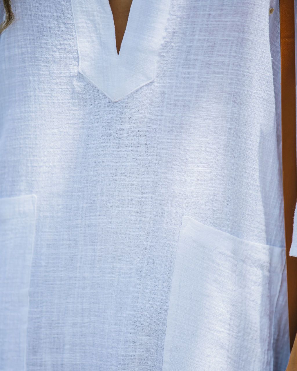 Wailuku Cotton Pocketed Cover-Up Dress - FINAL SALE sold by Vici product image thumbnail 3