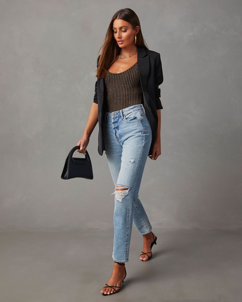 Always Shining Metallic Bodysuit sold by Vici product image thumbnail 2