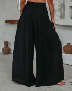 Lounge Life Smocked Pocketed Pants sold by Vici
