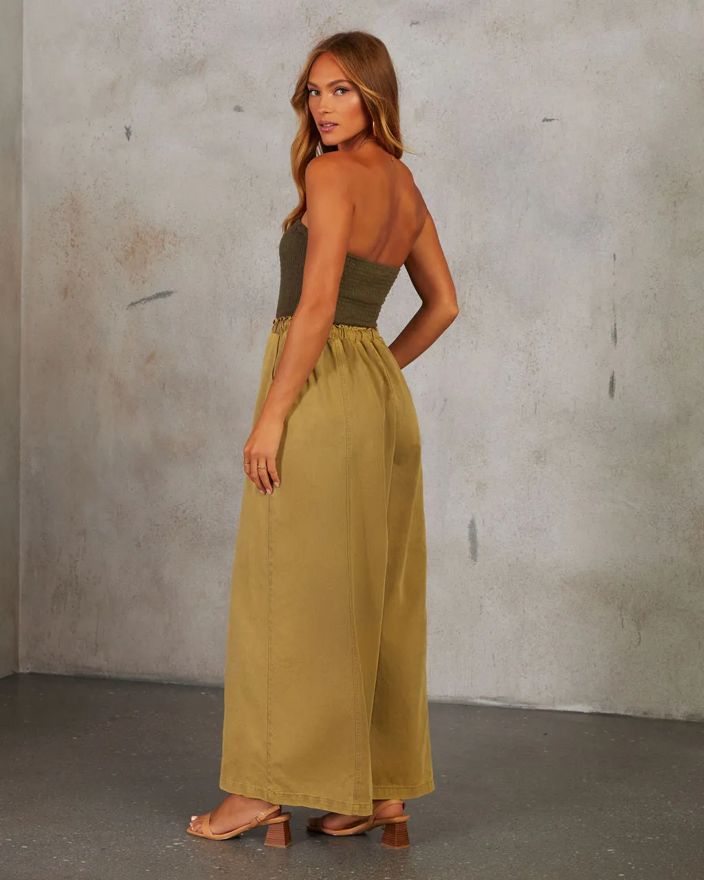 Never Better Strapless Jumpsuit sold by Vici product image thumbnail 4