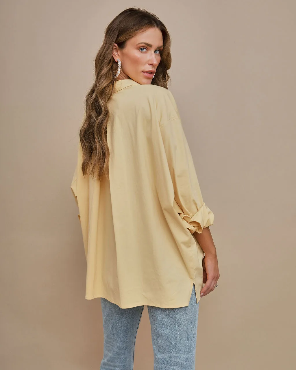 Federica Cotton Button Down Top sold by Vici product image thumbnail 4