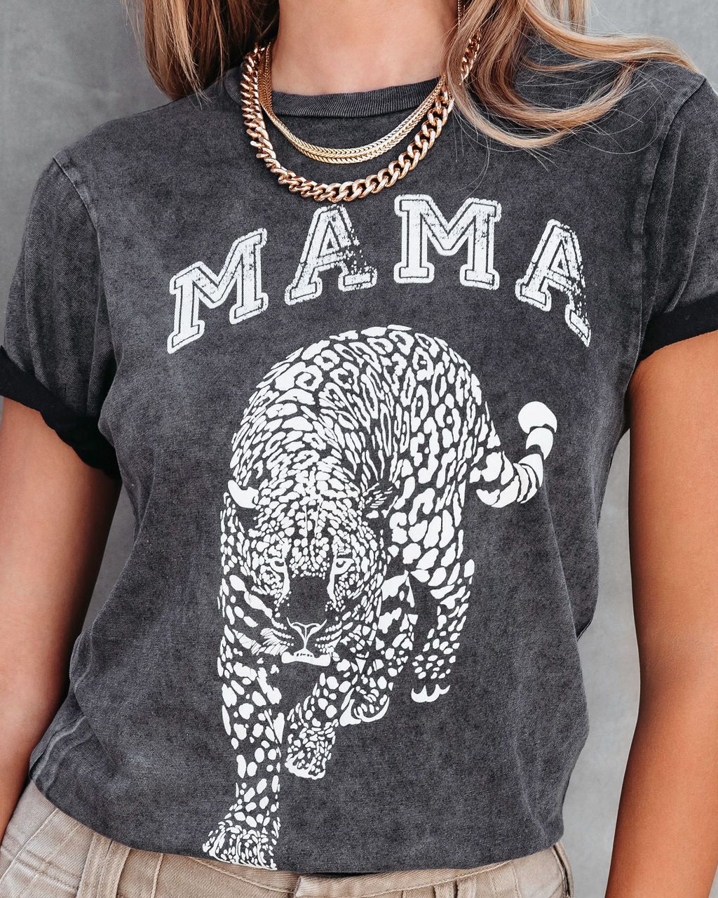 Tiger Mama Cotton Tee sold by Vici product image thumbnail 2