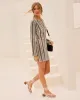 Layana Crochet Striped Coverup Dress sold by Vici