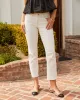Maribeth Mid Rise Straight Leg Jeans sold by Vici