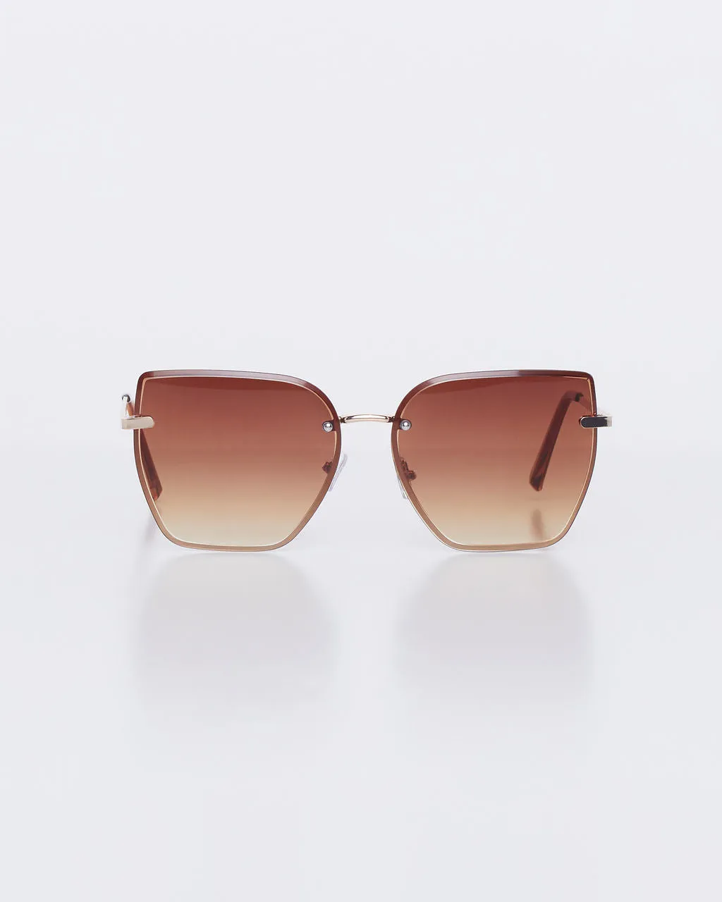 Hollywood Frameless Square Sunglasses sold by Vici product image thumbnail 2