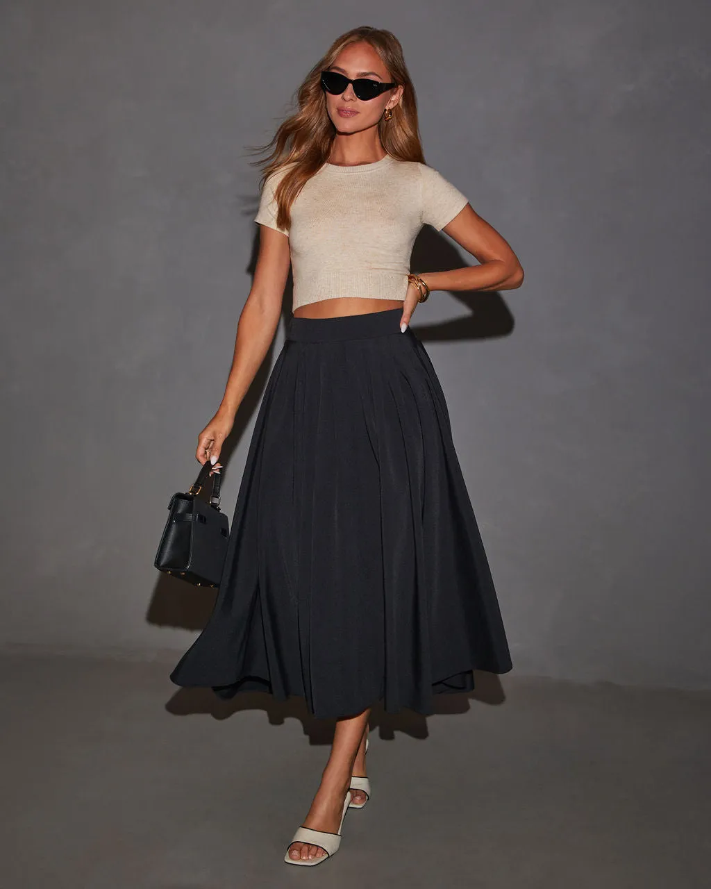 Kenna Flowy Maxi Skirt sold by Vici product image thumbnail 5