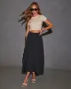 Kenna Flowy Maxi Skirt sold by Vici