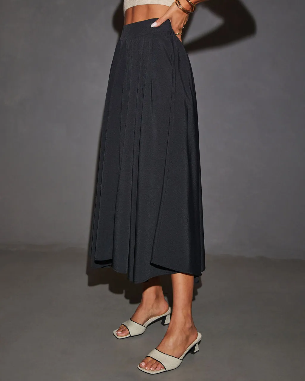 Kenna Flowy Maxi Skirt sold by Vici product image thumbnail 3