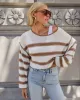 Beachside Striped Cotton Blend Sweater sold by Vici