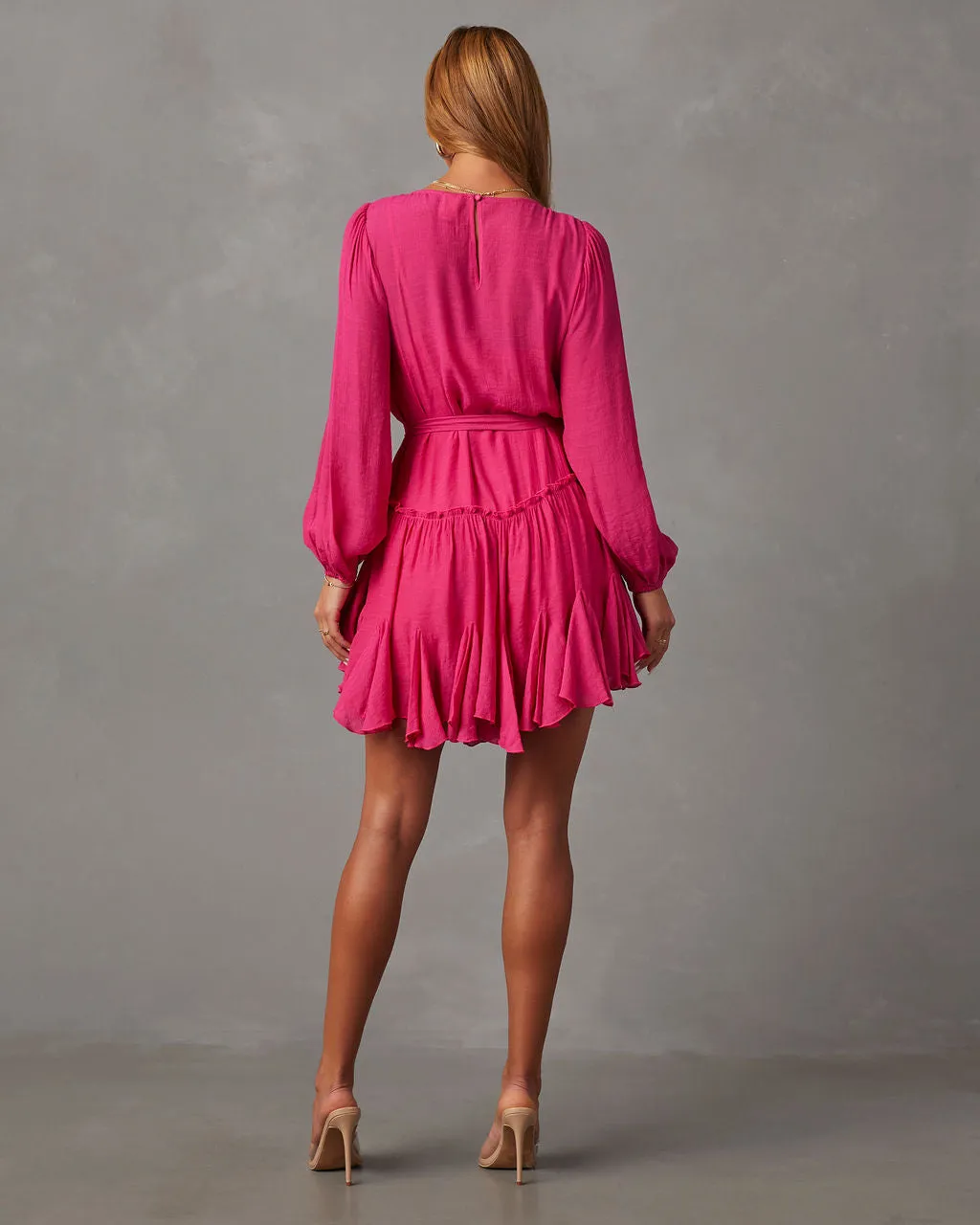 Ribbonwood Ruffle Tie Dress sold by Vici product image thumbnail 3