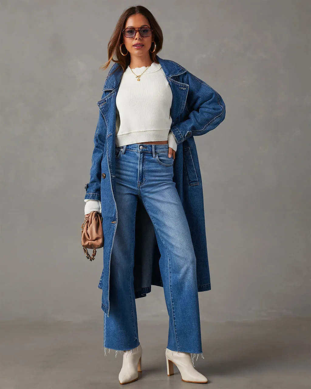 Girls Day Out Cropped Pullover Sweater sold by Vici product image thumbnail 2