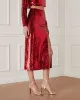 Gillian Sequin Midi Skirt sold by Vici