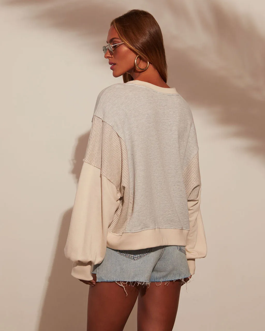 Marlee Colorblock Sweatshirt sold by Vici product image thumbnail 4