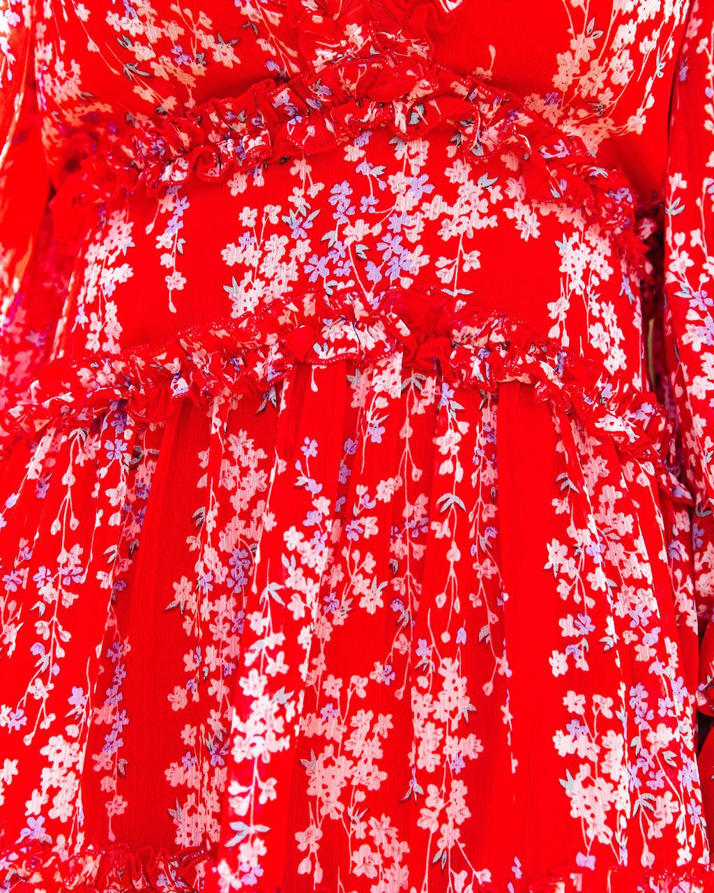 Shake It Up Floral Ruffle Dress - FINAL SALE sold by Vici product image thumbnail 4