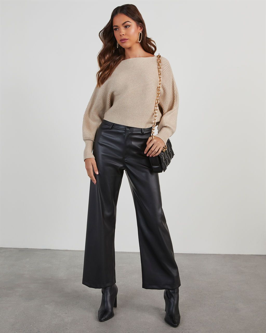 Selma Ribbed Sweater sold by Vici product image thumbnail 4