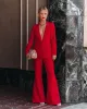Runway Pocketed Belted Flare Trousers sold by Vici