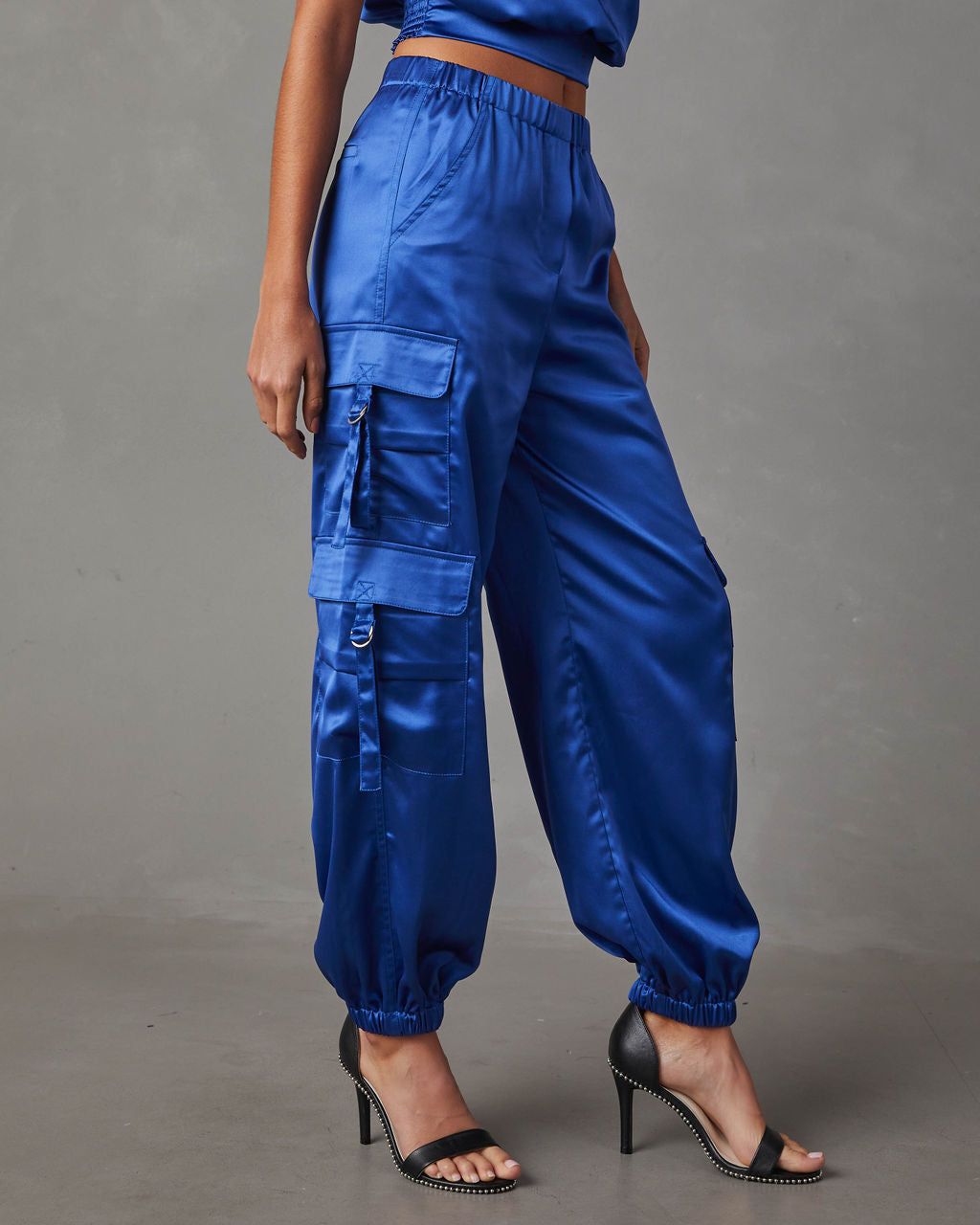Satin Cargo Jogger sold by Vici product image thumbnail 4