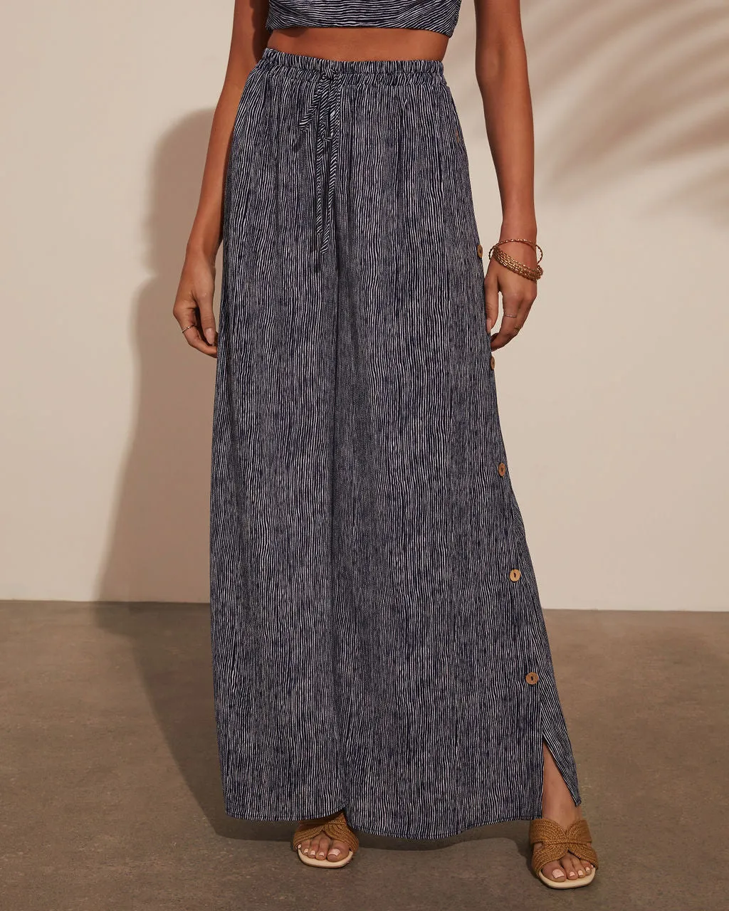 Carlotta High Rise Wide Leg Striped Pants sold by Vici product image thumbnail 2