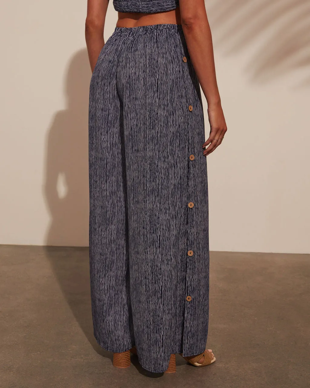 Carlotta High Rise Wide Leg Striped Pants sold by Vici product image thumbnail 4