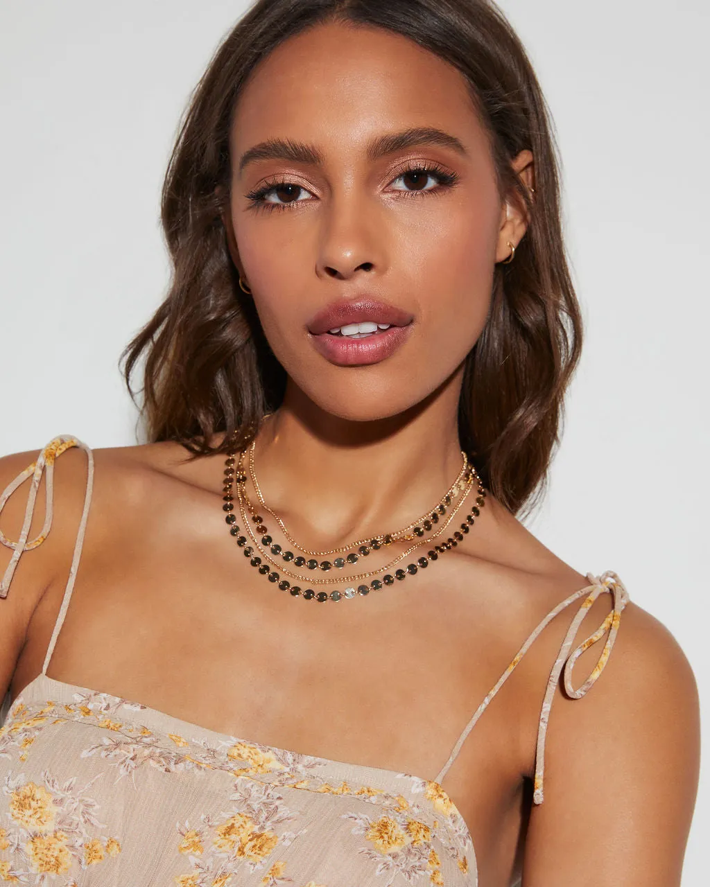 Zariah Layered Necklace sold by Vici