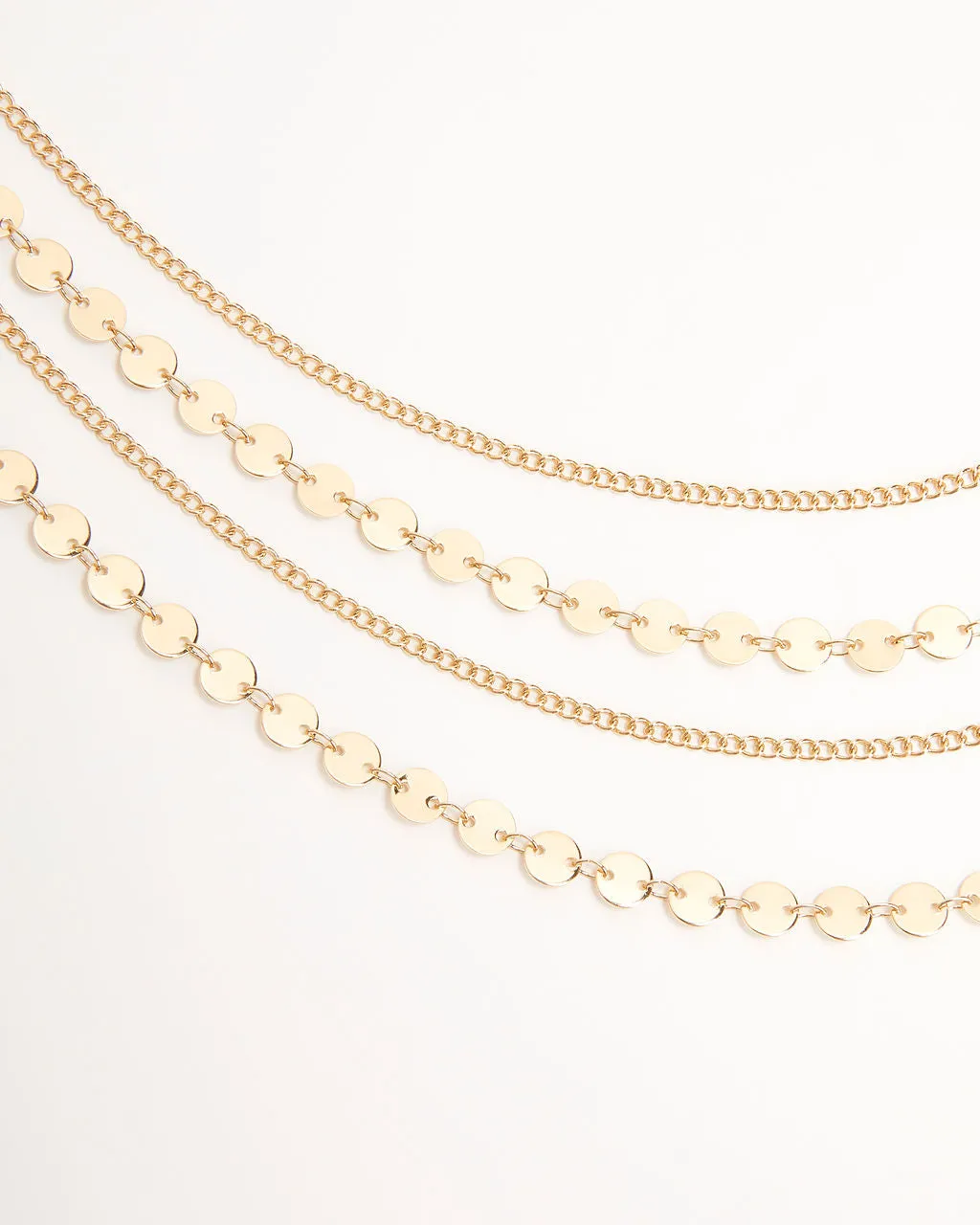 Zariah Layered Necklace sold by Vici product image thumbnail 4