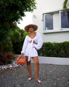 Grace Pocketed Shorts - White - FINAL SALE sold by Vici