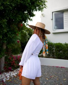 Grace Pocketed Shorts - White - FINAL SALE sold by Vici