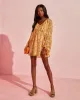 Chantelle Floral Chiffon Mini Dress sold by Vici