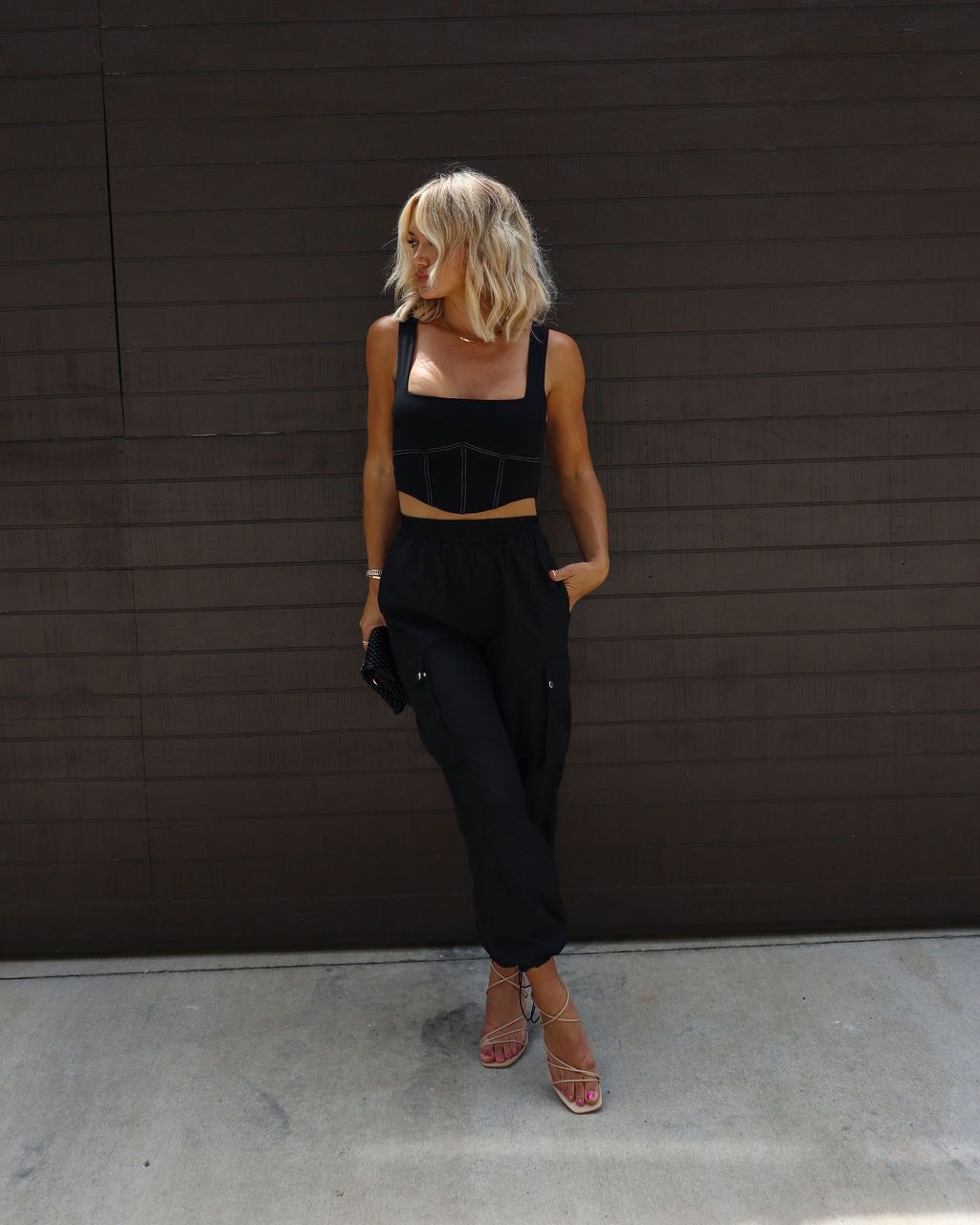 Never Desert You Corset Crop Top sold by Vici product image thumbnail 3