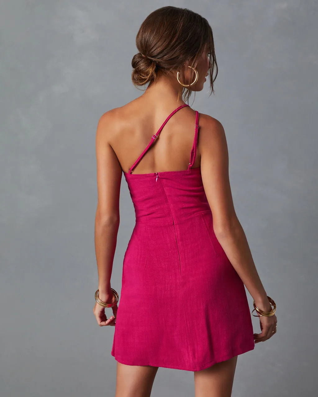 Cabana Life Tie Waist Mini Dress sold by Vici product image thumbnail 3