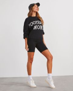 Football Mom Knit Pullover Sweater sold by Vici