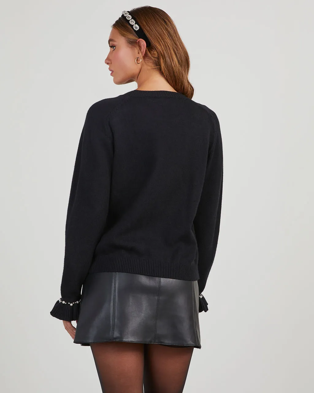 Virginia Pearl Embelished Sweater sold by Vici product image thumbnail 5