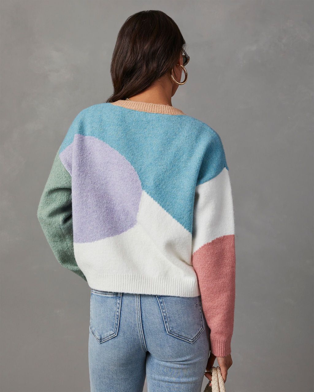 Paint The Skies Retro Sweater sold by Vici product image thumbnail 4