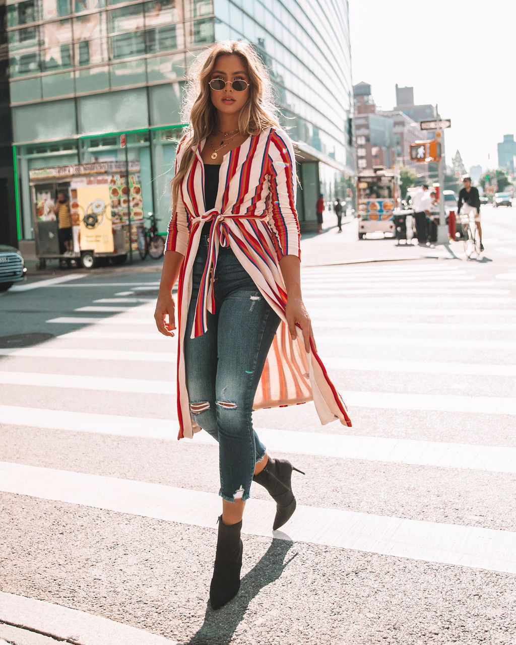 Bright Side Duster Cardigan - FINAL SALE sold by Vici product image thumbnail 4