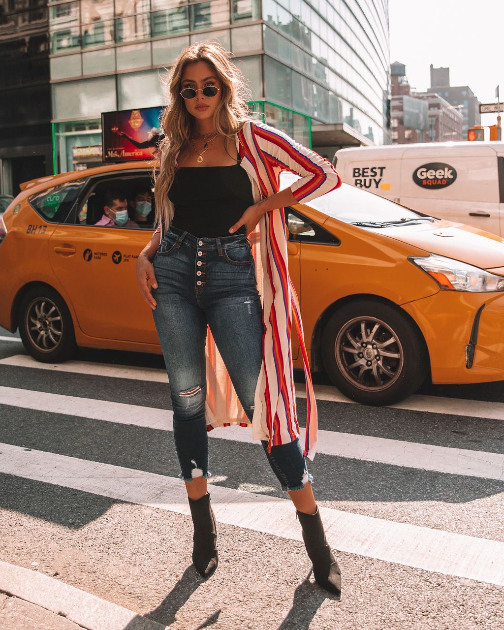 Bright Side Duster Cardigan - FINAL SALE sold by Vici product image thumbnail 3