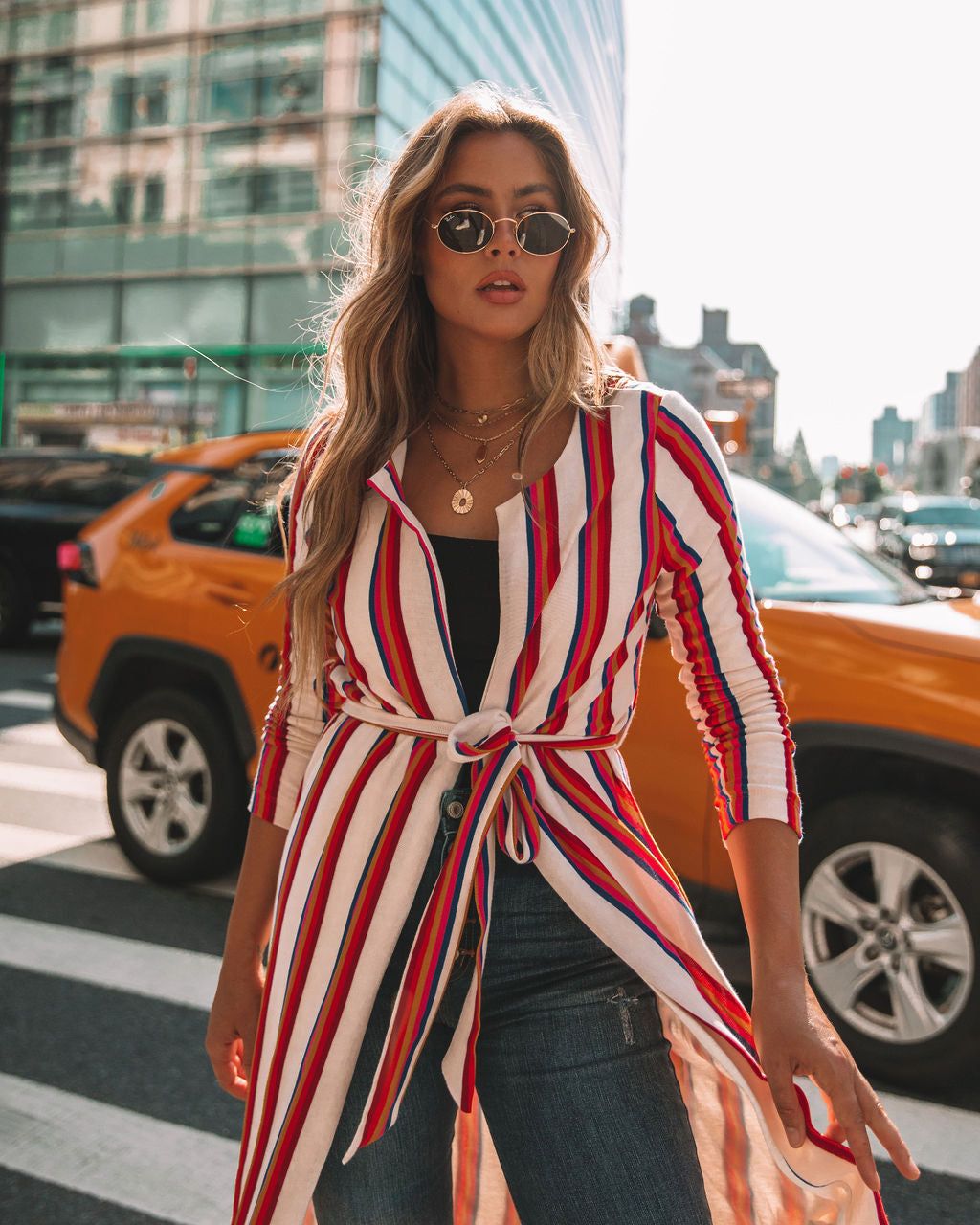 Bright Side Duster Cardigan - FINAL SALE sold by Vici product image thumbnail 7