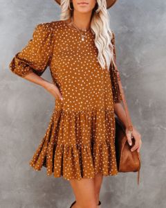 Bellini Floral Tiered Babydoll Dress - FINAL SALE sold by Vici
